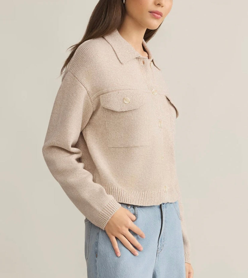 【美品】3点セットアップ KNIT VEST SET SHIRT JACKET アメリ KNIT VEST SET SHIRT JACKET