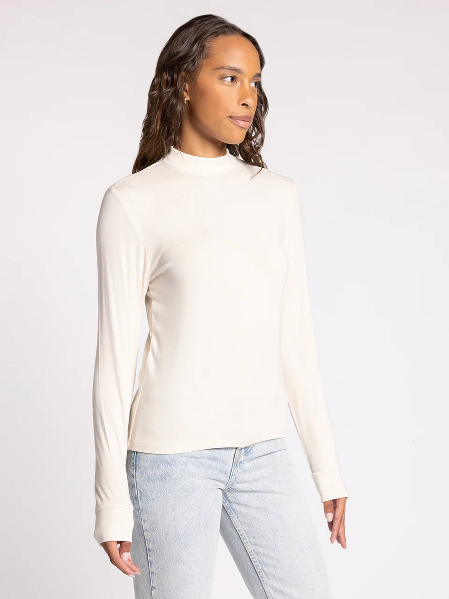 Soft LS Liz Top Ivory – Mod and Proper