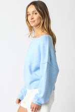 Load image into Gallery viewer, Soft Knit Sweater Lt Blue