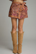 Load image into Gallery viewer, Terra Cotta Printed Skort