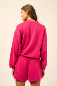 Royal Fuchsia Scuba Modal Set