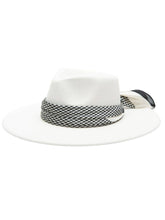 Load image into Gallery viewer, White Hat w/ Scarf