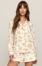 Load image into Gallery viewer, Z Supply Bone Safari LS PJ Top