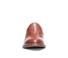Load image into Gallery viewer, CL Tan Lizard Mule