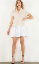 Load image into Gallery viewer, Cream Suede SS Dress