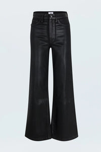 Pistola Coated Noir Lana HR Ultra Wide Leg Jean