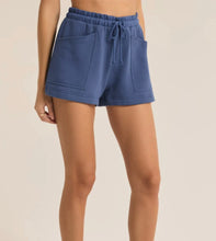 Load image into Gallery viewer, Z Supply Navy Patio Fleece Short