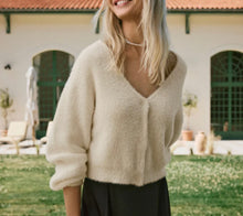 Load image into Gallery viewer, Z Supply Sadira Fluffy Cardigan Warm White