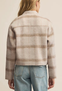 Z Supply Crystal Cambridge Plaid Jacket