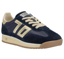 Load image into Gallery viewer, Back 70 Navy/Gold Jogger Sneaker