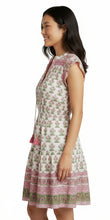 Load image into Gallery viewer, Green/Pink Floral Print Ayra Dress
