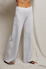 Load image into Gallery viewer, Ash Cotton Wide Leg Trouser