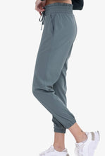 Load image into Gallery viewer, Mono B Blue Green Cuffed HW Joggers