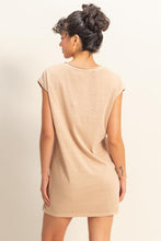 Load image into Gallery viewer, Throw On and Go Knit Dress Taupe