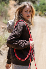 Load image into Gallery viewer, Espresso Quilted Pullover w/ Skort Set