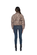 Load image into Gallery viewer, Leopard Quilted Lissandra Bomber Jacket