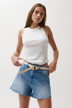 Load image into Gallery viewer, Pistola Aoki HR A-Line Denim Short- Hidden Gem