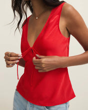 Load image into Gallery viewer, Z Supply Red Luana Top Kiss Me
