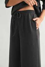 Load image into Gallery viewer, Charcoal Scuba Top + Pant Set
