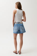 Load image into Gallery viewer, Pistola Aoki HR A-Line Denim Short- Hidden Gem