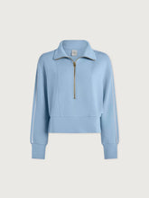 Load image into Gallery viewer, Varley Davenport Half Zip-Airy Blue