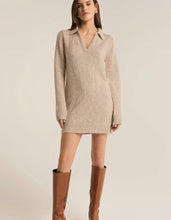 Load image into Gallery viewer, Z Supply Light Oatmeal Redford Sweater Dress