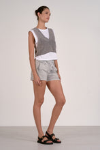 Load image into Gallery viewer, Grey Wash Slvls Layered Sweater Top