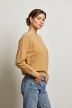 Load image into Gallery viewer, Perfect White Tee Ziggy Reverse Fleece LS Top Suede