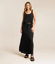 Load image into Gallery viewer, Z Supply Black Idris Maxi Skirt