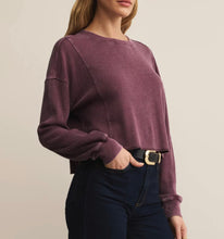 Load image into Gallery viewer, Z Supply Merlot Angel Mini Thermal Top