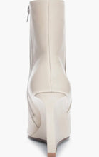 Load image into Gallery viewer, CL Cream Leather Bootie