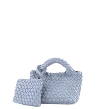 Load image into Gallery viewer, Maggie Mini Tote-Sky Blue