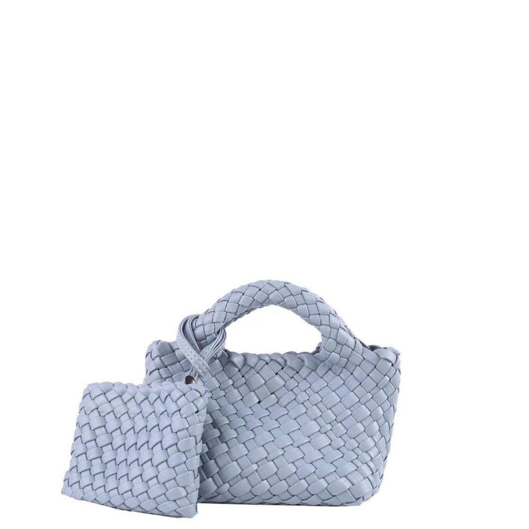 Maggie Mini Tote-Sky Blue