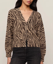 Load image into Gallery viewer, Z Supply Dk. Chocolate All the Wild Cardigan