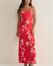 Load image into Gallery viewer, Z Supply Red Alyse Darya Floral Maxi Dress