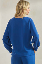 Load image into Gallery viewer, Blue Softie Raglan LS w/ Pant Set
