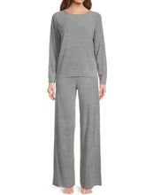 Load image into Gallery viewer, Barefoot Dreams CCUL Moonbeam Jersey Roll Pullover w/ Wide Leg Pant Set