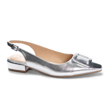 Load image into Gallery viewer, Silver Sweetie Metallic Flat