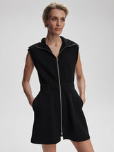 Load image into Gallery viewer, Varley Rebecca Zip Through Dress-Black