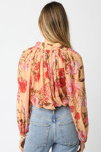 Load image into Gallery viewer, Amber Floral LS Button Down Top