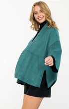 Load image into Gallery viewer, Teal Suede SS Coat