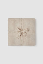 Load image into Gallery viewer, Barefoot Dreams CC Lite Ribbed Throw- Stone