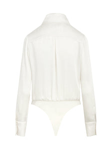 The Take Me Seriously Bodysuit White