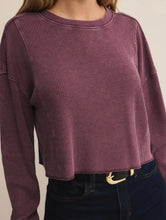 Load image into Gallery viewer, Z Supply Merlot Angel Mini Thermal Top