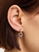 Load image into Gallery viewer, Ana Luisa Huggie Earrings- Asher Drop