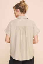 Load image into Gallery viewer, Birch Button Down SS Collared Shirt