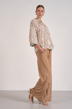 Load image into Gallery viewer, Blue Whimsy Print LS Flowy Blouse