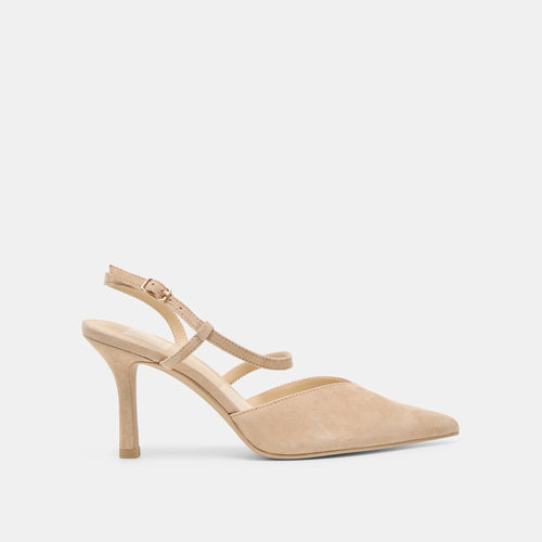 DV Camel Suede Kamra Heel