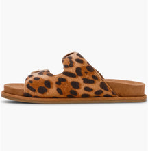 Load image into Gallery viewer, DV Leopard Percy Raffia Slide