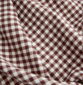 Z Supply Chocolate Cherry River Plaid Button Up